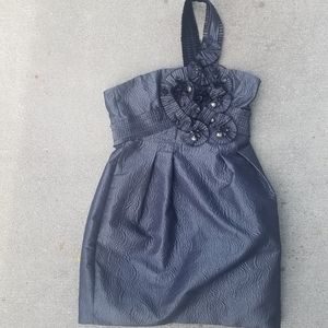 BCBG Coctail One Shoulder Formal Dress